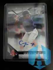 2021 Bowman Platinum Top Prospects Auto Gilberto Jimenez #TOP-1 Auto